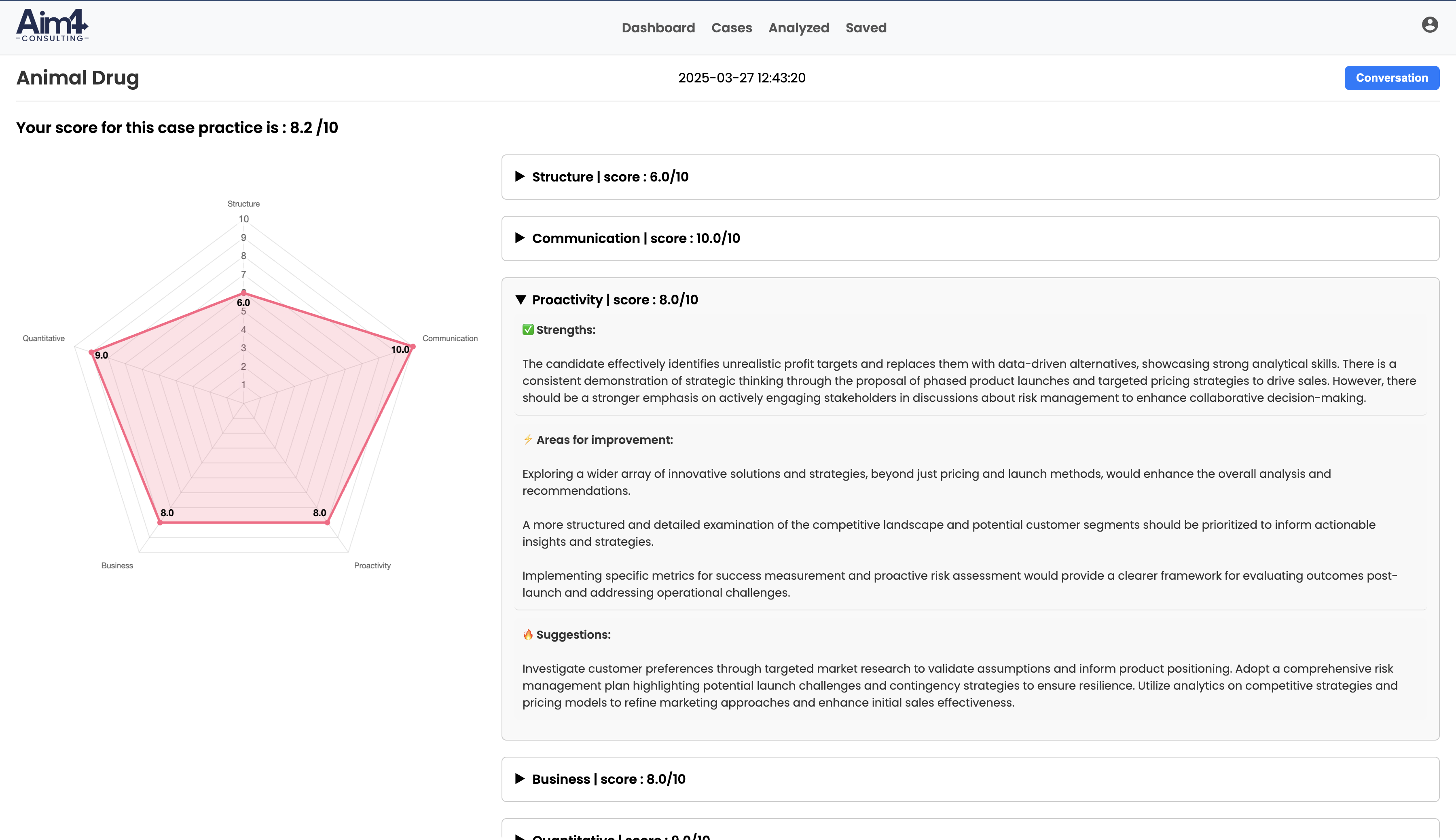 Performance Dashboard Preview